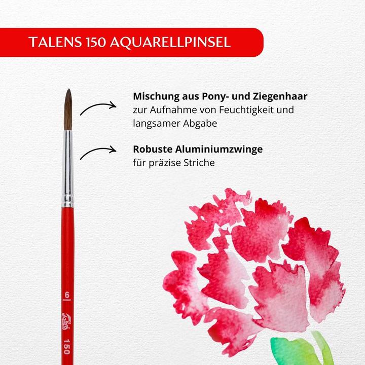 Produktbild Talens Aquarell floral Set