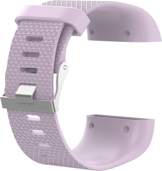 Immagine prodotto JTI Bracciale compatibile con Fitbit Surge, viola chiaro - L (Silicone)