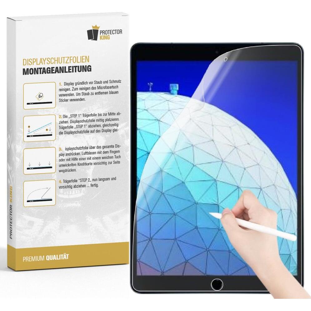 Thumbnail - Protectorking 2x echutzfreadTempered Paperfeel für 2019S KLAR (5 Stück, iPad Pro 10.5), Tablet Schutzfolie