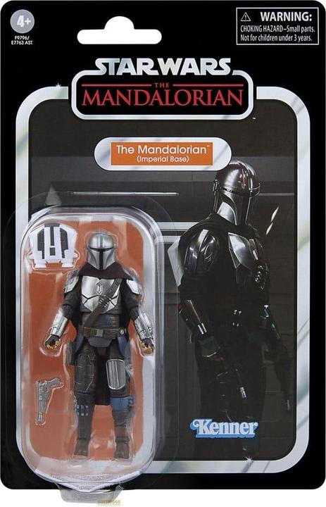 Immagine prodotto Hasbro Star Wars: The Mandalorian Vintage Collection Action Figure Il Mandaloriano (Base Imperiale) 10 cm