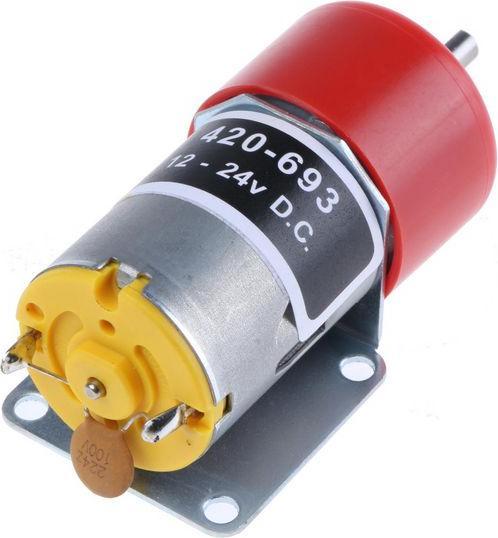 Produktbild RS PRO Getriebemotor 12-24VDC Ø25mm 250:1