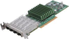 Actual product image Supermicro STANDARD LP 4-PORT 10GBE SFP+ (Ethernet, RJ45)