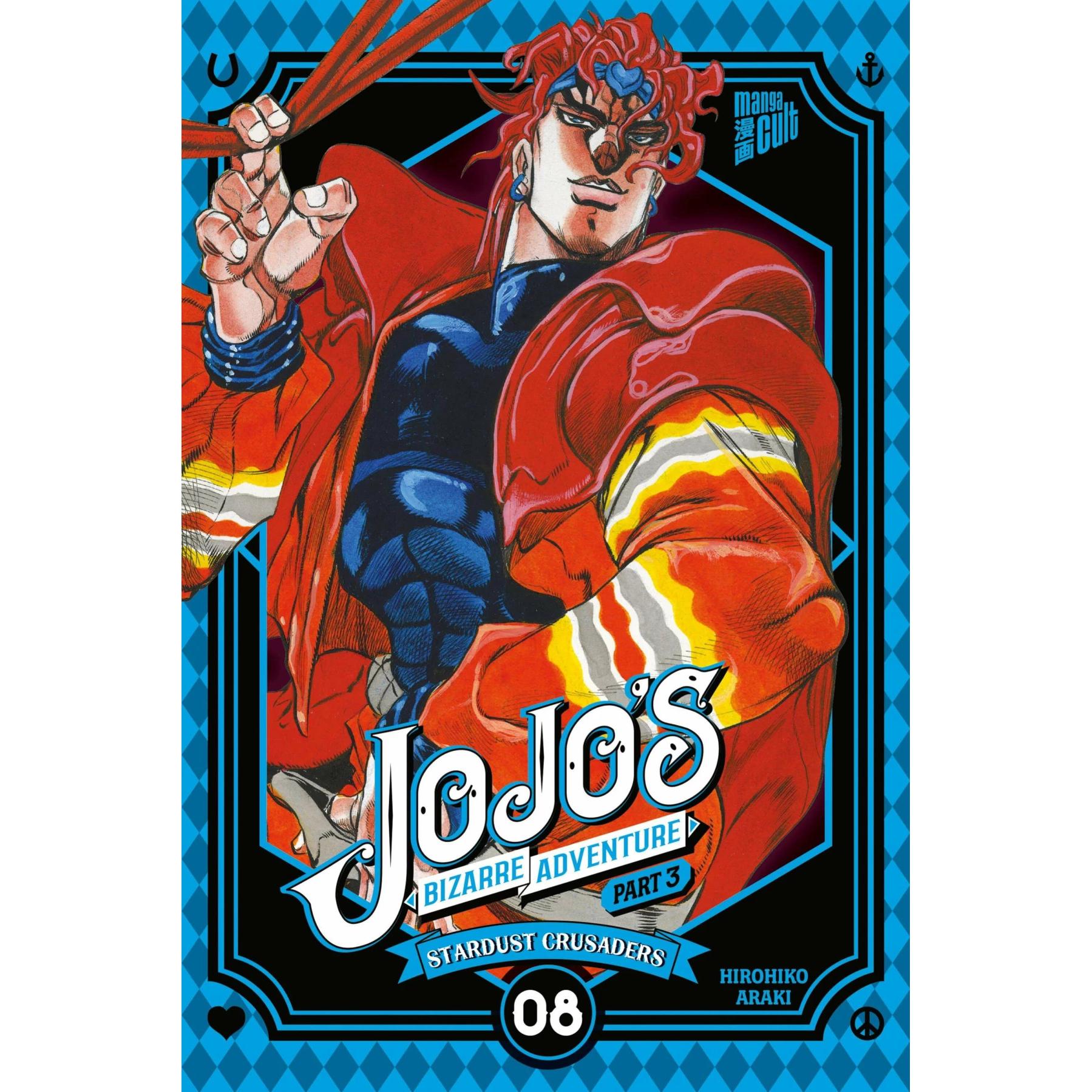 JoJo's Bizarre Adventure - Part 3: Stardust Crusaders 8, Belletristik von Hirohiko Araki