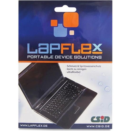 Baaske Lapflex L - Tastatur-Abdeckung, Maus + Tastatur Zubehör, Transparent