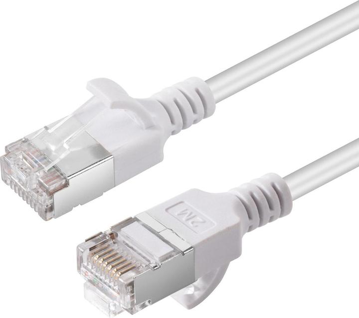 Produktbild MicroConnect CAT6A U-FTP Slim, LSZH, 2m (U/FTP, CAT6a, 2 m)