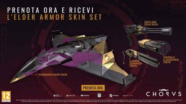 Image du produit Deep Silver Chorus - Édition Day One (PS4, PS5, IT)