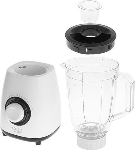 Productafbeelding Adler Blender met kan AD 4085 Tabletop, 1000 W, Materiaal kan Plastic, Inhoud kan 1,5 L, Wit (1000 W)