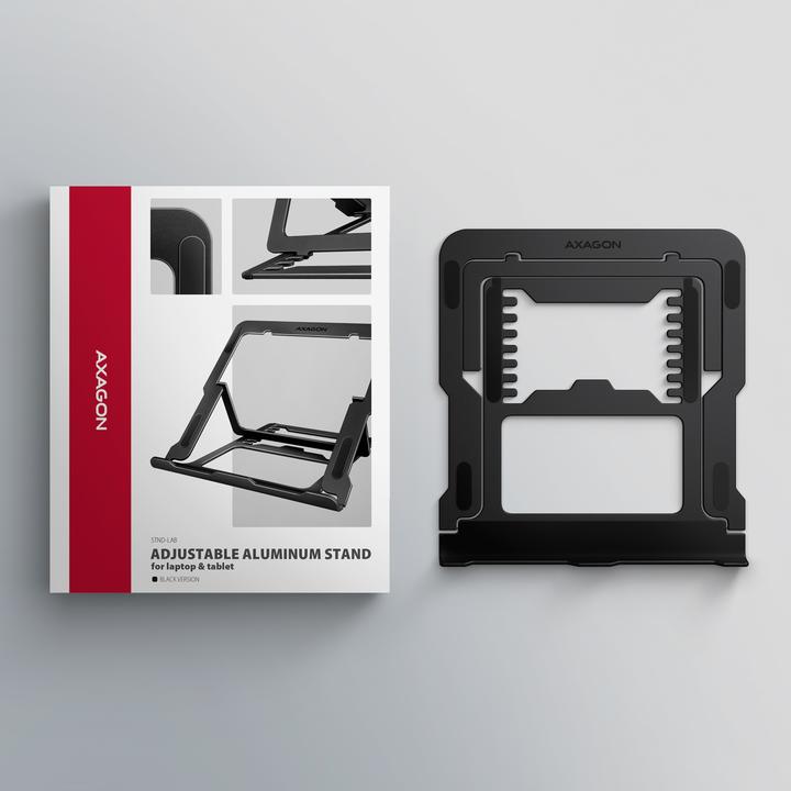 Produktbild Axagon STND-LAB Ständer für Laptops und Tablets Schwarz