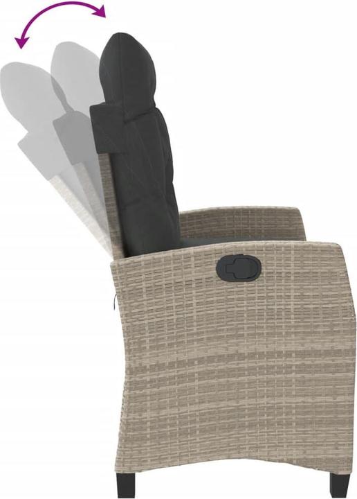 Produktbild vidaXL verstellbare Gartenbank