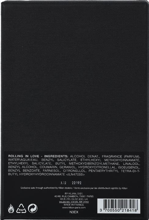 Actual product image By Kilian Rolling in Love (Eau de parfum, 50 ml)