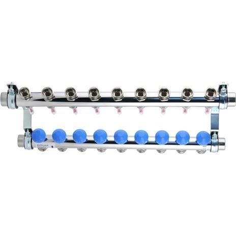 Watts Manifold 9 kredse m/flowmeter, Zubehör Heizen