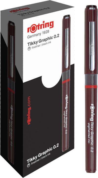 Produktbild Rotring Tikky Graphic (Schwarz, 1 x)