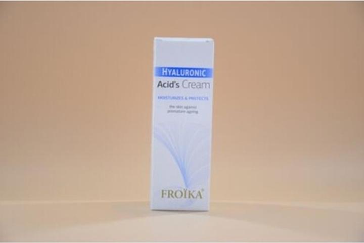 Froika Hyaluronsäure-Creme mit UVB-Schutz und Anti-Aging Nicht fettende Formel