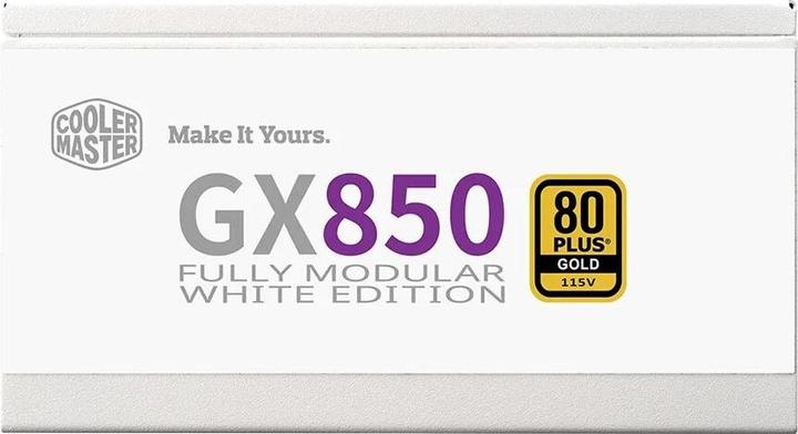 Actual product image Cooler Master MWE Gold V2 ATX 3.1 850W White (MPE-8501-AFAAG-3EGEU) (850 W)