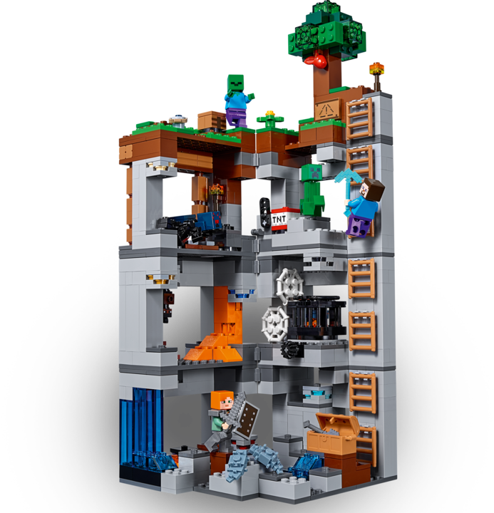 Produktbild LEGO Abenteuer in den Felsen (21147, LEGO Minecraft)