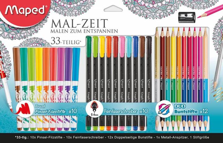 Produktbild Magni Malset Mal-Zeit für Erwachsene, 33tlg. (33x)
