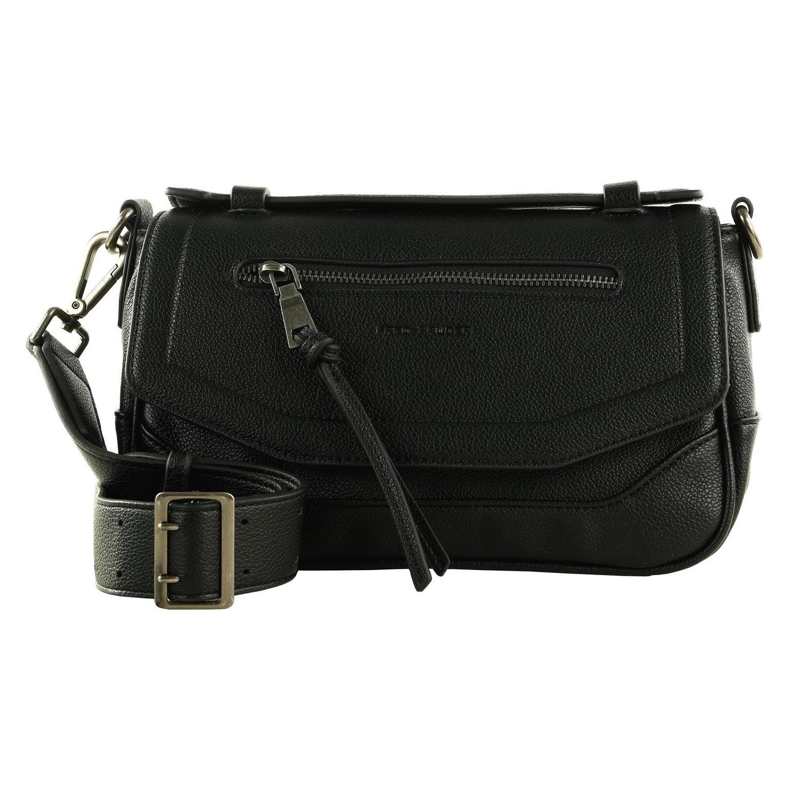 FredsBruder, Damen, Handtasche, Bestie Flap Crossbody Bag, Schwarz