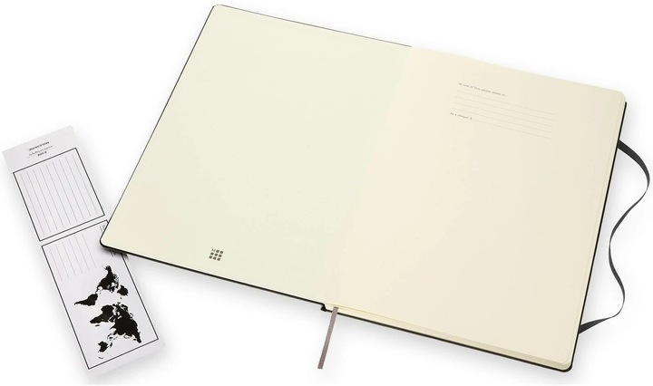 Image du produit Moleskine Classique (A4, Blanc, Couverture rigide)