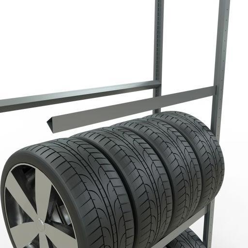Produktbild Schulte Lagertechnik Räder-Anbauregal MULTIplus151