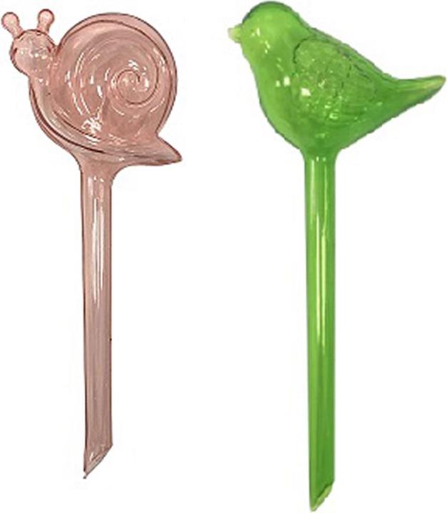 HTI-Living Wasserspender Blumentopf Nessa 2er-Set (Tonkegel Bewässerung)