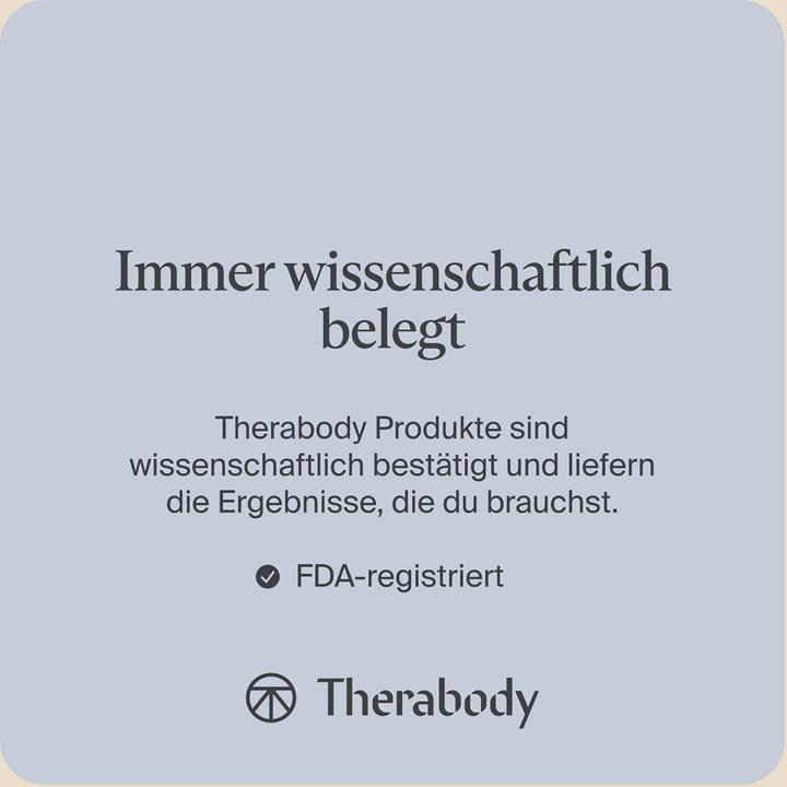 Actual product image Therabody Massagegurt Thermback LED