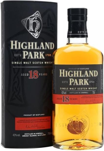 Immagine prodotto Highland Park 18 anni (Single Malt, Whisky scozzese, 1 x 70 cl)