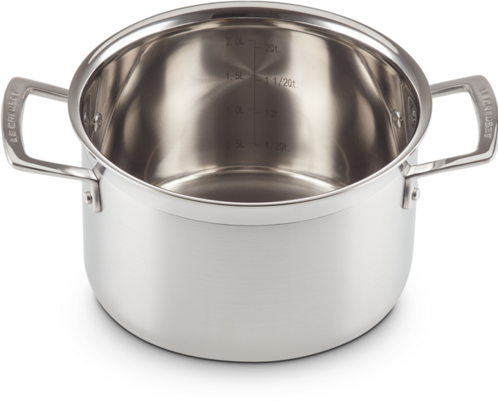 Actual product image Le Creuset 3-Ply (18 cm, Pot, Aluminium, Stainless steel)