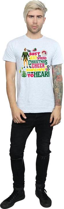 Immagine prodotto Elf Christmas Cheer Maglietta Uomo (L)