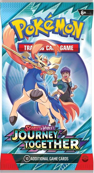 Actual product image Pokémon Journey Together (English, Booster Pack)
