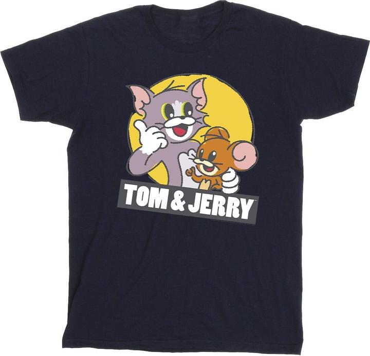 Produktbild Tom & Jerry Sketch Logo TShirt Mädchen (128)