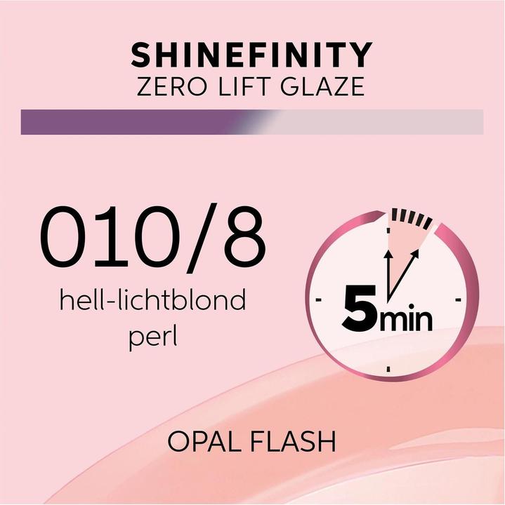 Produktbild Wella Professionals Shinefinity Zero Lift Glaze (10/8 Opal Flash)
