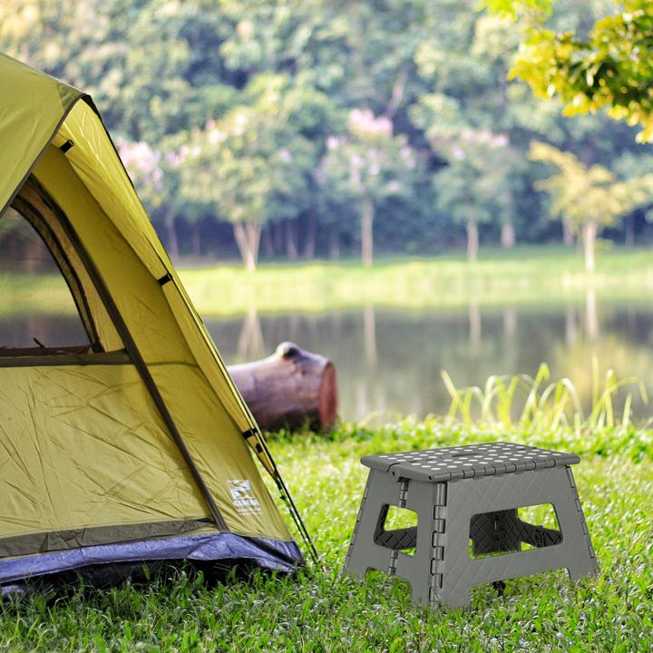 Actual product image Relaxdays Folding Stool M