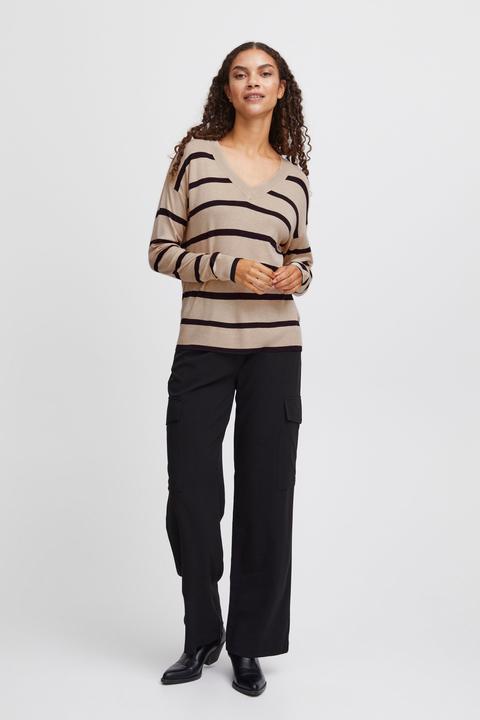 Actual product image B.young Mix&match - BYMMPIMBA1 VNECK - Jumper - 20811929 (S)