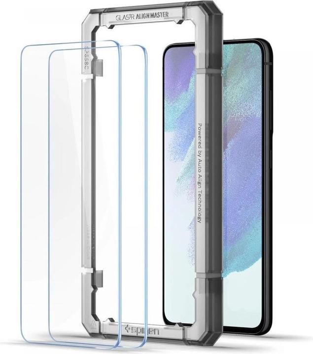 Produktbild Spigen ALM Glas.Tr Samsung S21 FE 2szt. szkło hartowane AGL03088 (2 Stk., Samsung Galaxy S21 FE)