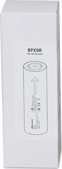 Actual product image Olight Battery for X9R 6000 mAh