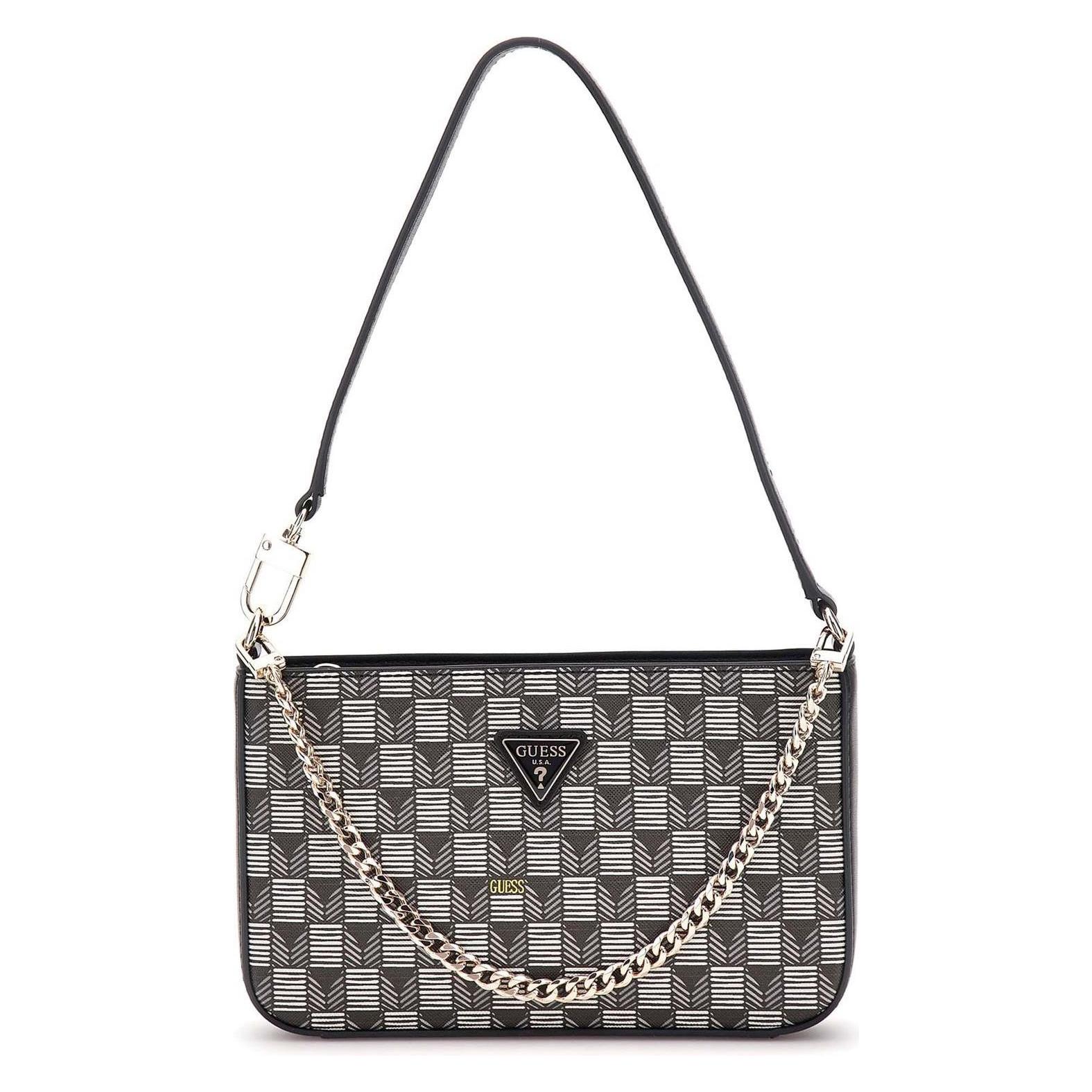 Guess, Damen, Handtasche, G Wave Ii Mini Top Zip Shoulder Bag, Mehrfarbig