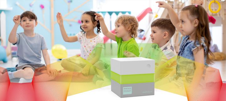 Actual product image Renz Air2Color air quality warning system