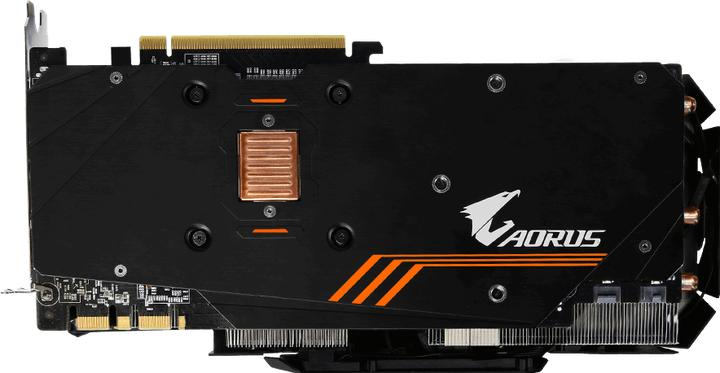 Actual product image Gigabyte GeForce GTX1070 Aorus 8GD (8 GB)