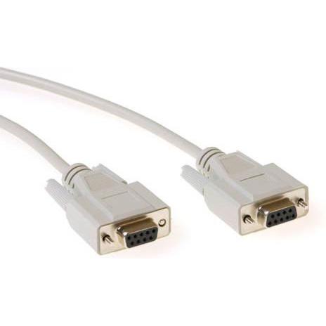 ACT 10 metre Serial 1:1 connection cable 9 pin D-sub female (10 m), Schnittstellenkabel