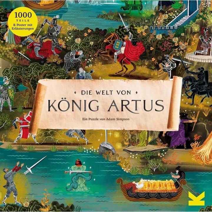 Actual product image The World of King Arthur (1000 pieces)