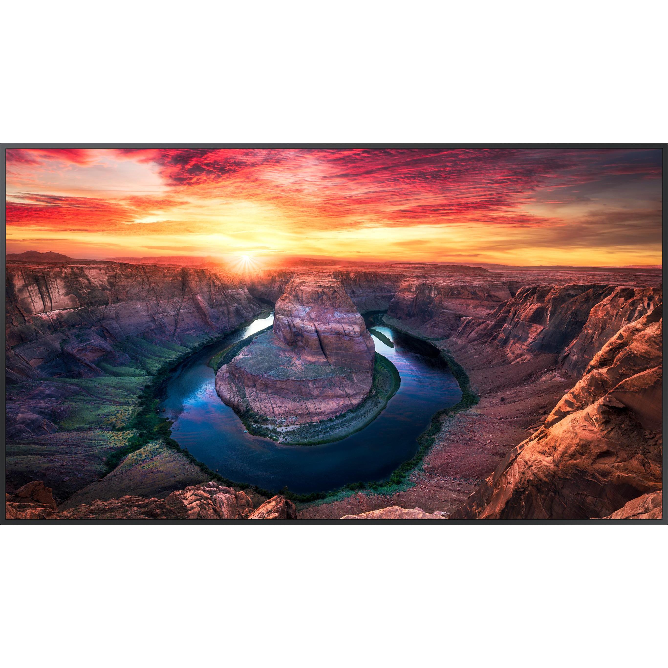 Samsung QM50B (3840 x 2160 Pixel, 50"), Digital Signage, Schwarz