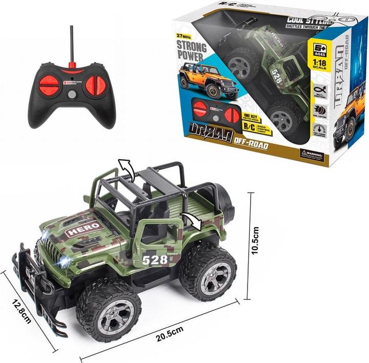 Trifox Geländewagen mit Radio