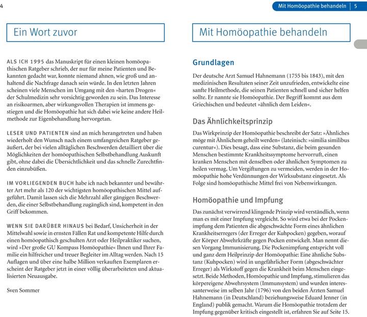 Produktbild Homöopathie (Deutsch, Sven Sommer, 2010)