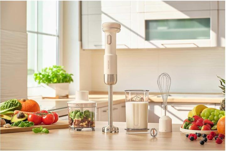 Image du produit Sencor Mixeur plongeant sans fil avec batterie amovible et accessoires