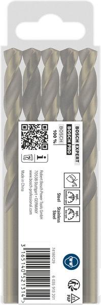 Actual product image Bosch Professional Zubehör PRO Stainless Steel HSS-Co twist drill, 9 x 81 x 125 mm (9 mm)