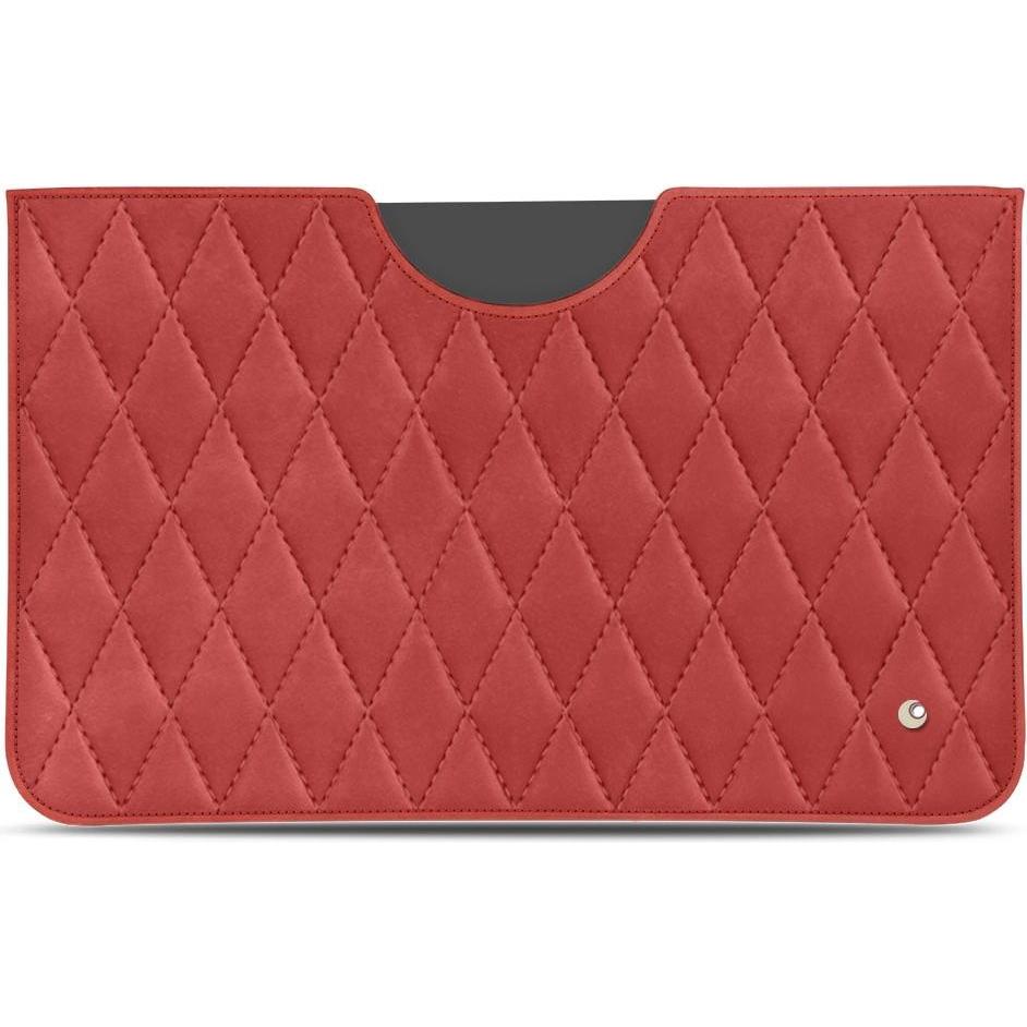Noreve Lederschutzhülle (iPad 10.2 2019), Tablet Hülle, Rot