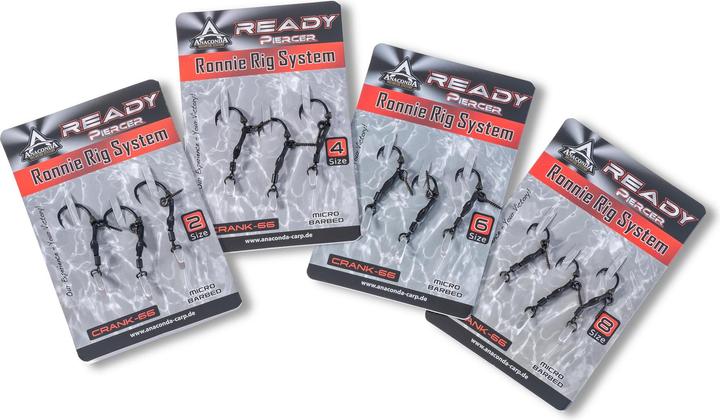 Image du produit AnacondA Ready Ronnie Rig System Crank-66 MB 8 (6 Packungen)