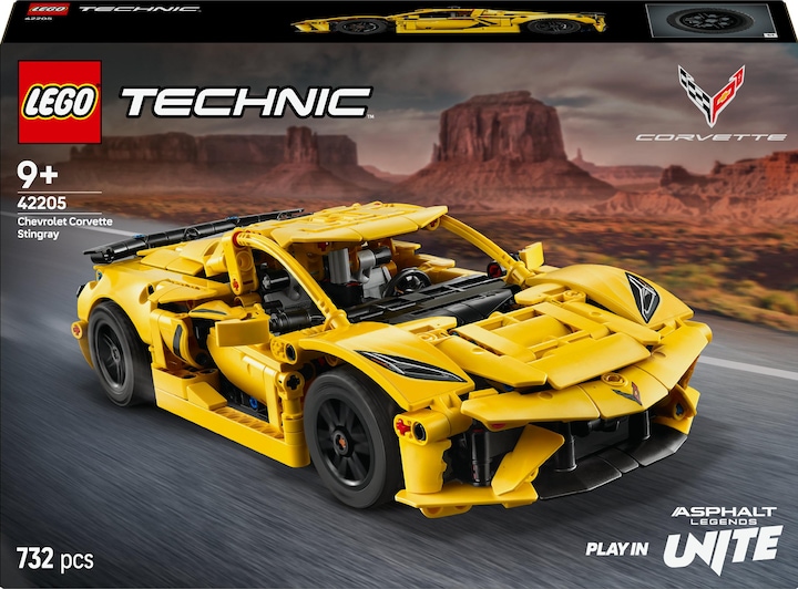 Actual product image LEGO Chevrolet Corvette Stingray (42205, LEGO Technic)