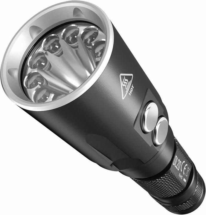 Actual product image Nitecore Flashlight DL20 (13.30 cm, 1000 lm)