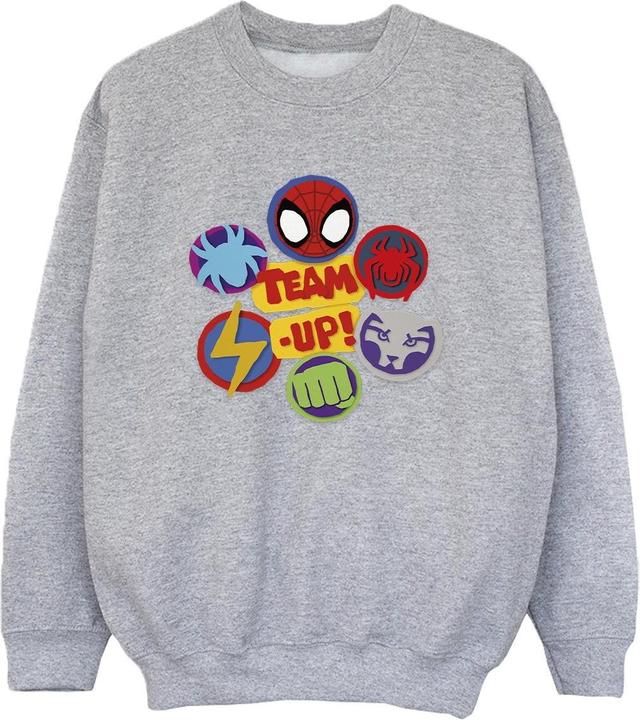 Actual product image Boys Spidey And His Amazing Friends Team Up Sweatshirt (140, 146)